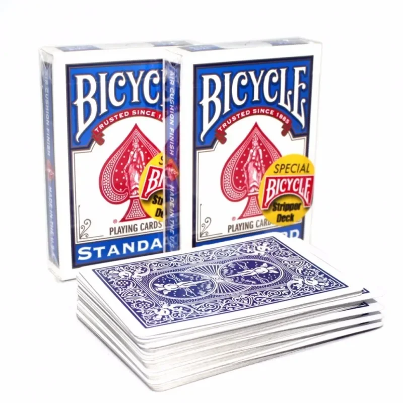 1pcs Original Bicycle Stripper Deck Bicycle Playing Cards Magic Trick Blue or Red Poker Card Magic Magic Props Magician Deck