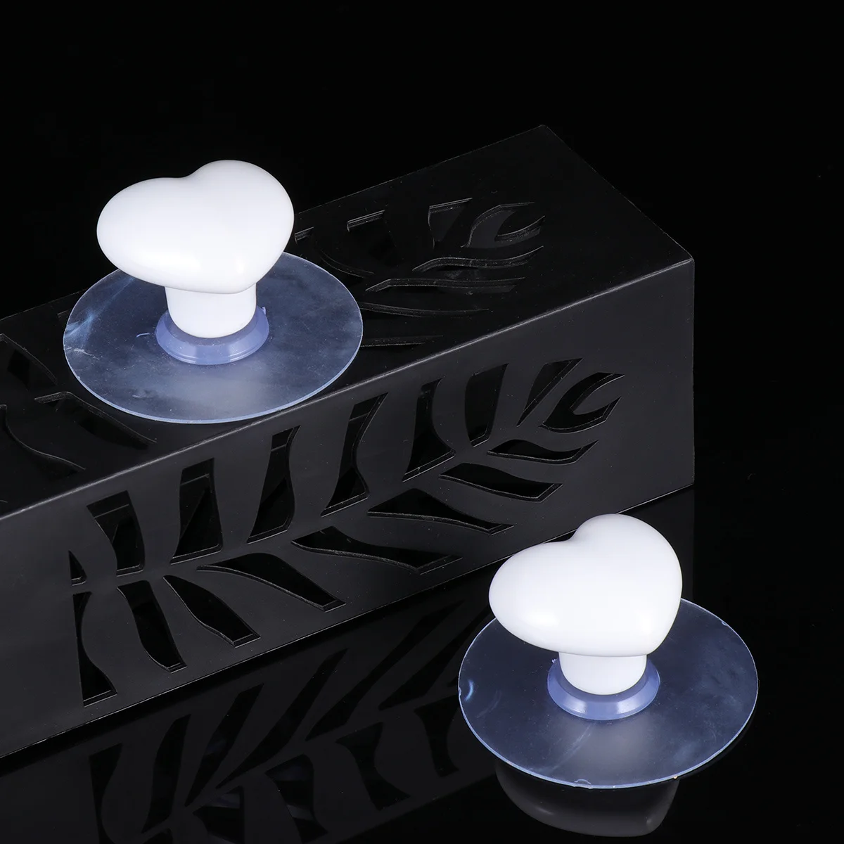 

1Pair Heart Shape Ceramic Door Knobs Furniture Drawer Pull Handles Durable Cabinet Wardrobe Hooks Door Knob Ceramic Hooks