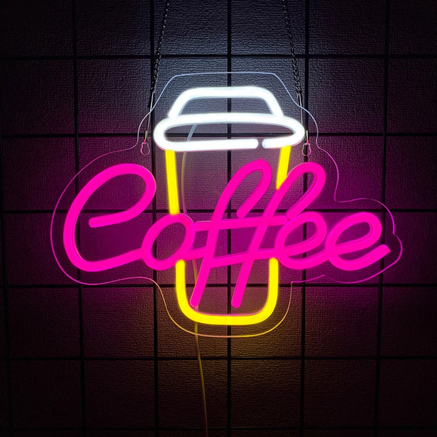 Insegna al neon per bar da caf - Coffee Tea Neon Sign recensione e prezzo