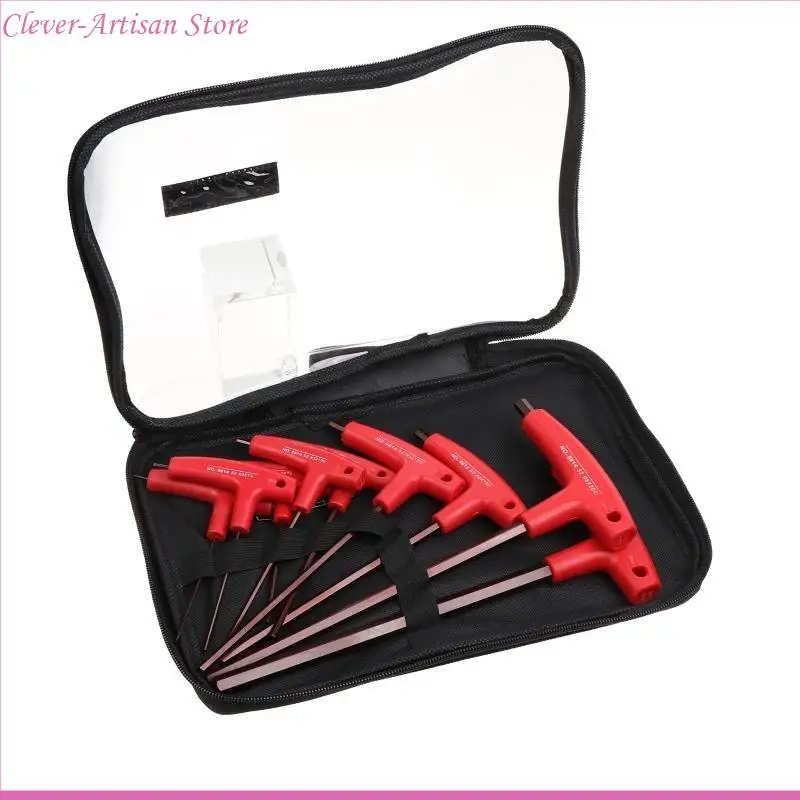 E06B 9 Pieces/Atur Tahan Tahan Untuk Set Kunci H1.5-H10 T-Handle Allen Wrench Set untuk fakta