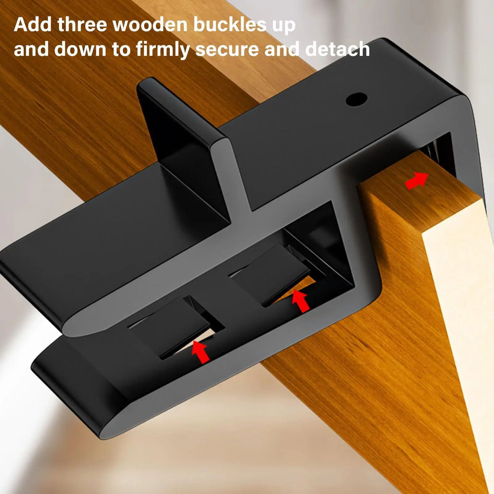 Wardrobe Cabinet Board Clip 4 Piece Beveled Clamp Universal Closing Fixed Clip Tools For 15 20mm Wardrobe For Home Office Closet