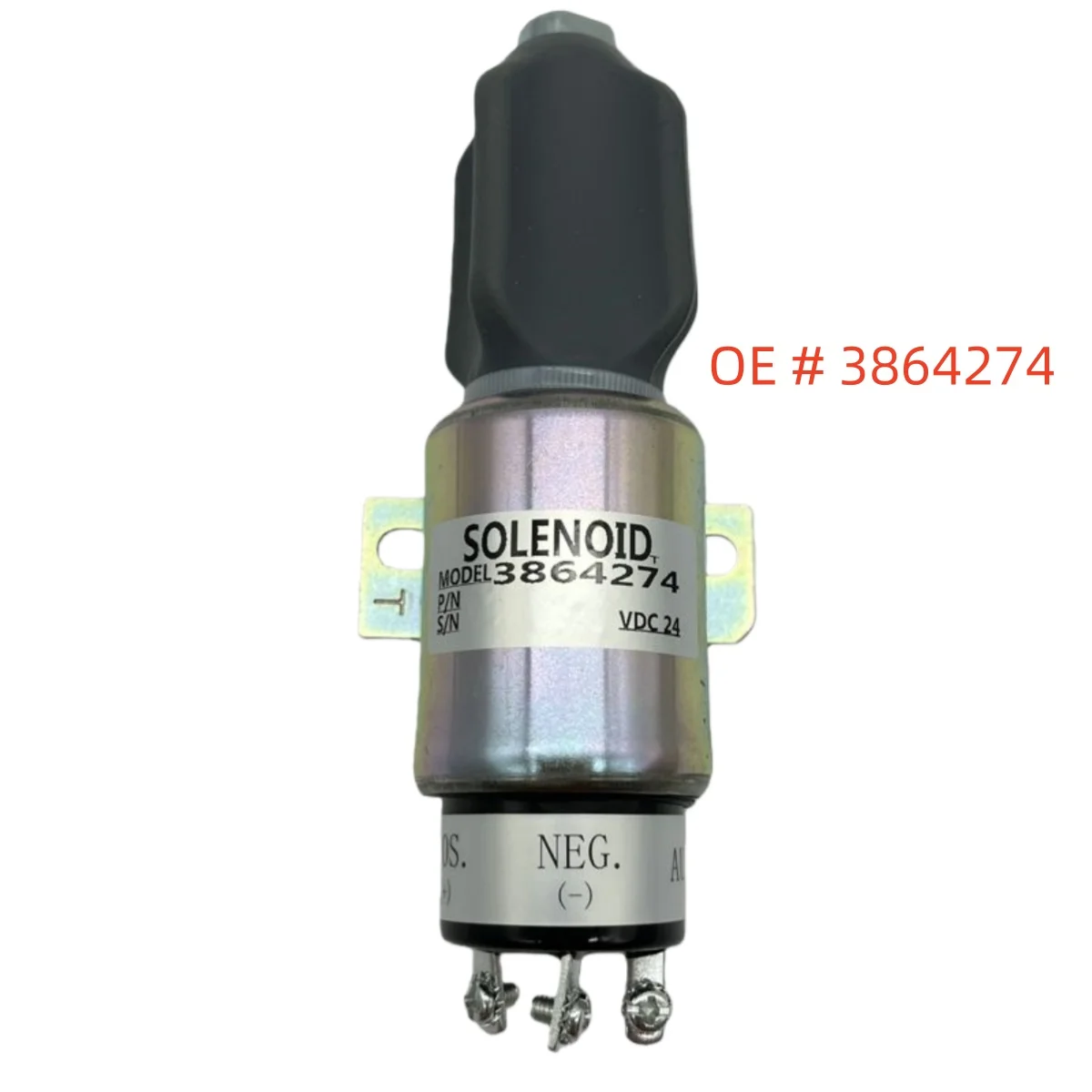 high quality new 3864274 Fuel pump electromagnetic shut-off solenoid valve For Cummins 4BT5.9