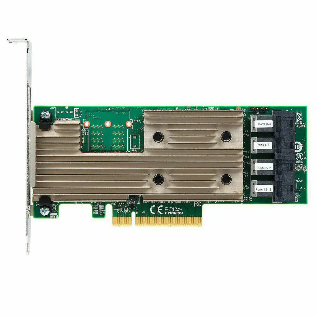 Imagem -06 - Lsi-cartão de Controlador Lógico 052570300 930516i 16 Portas Sas 12 Gbps Pci-e 3.0 Pcs Cabo Sff8643 Sata