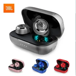 JBL T280 TWS Wireless Bluetooth Earphone Sports Earbuds T280TWS Deep Bass Headphones Waterproof Headset with Mic Charging Case