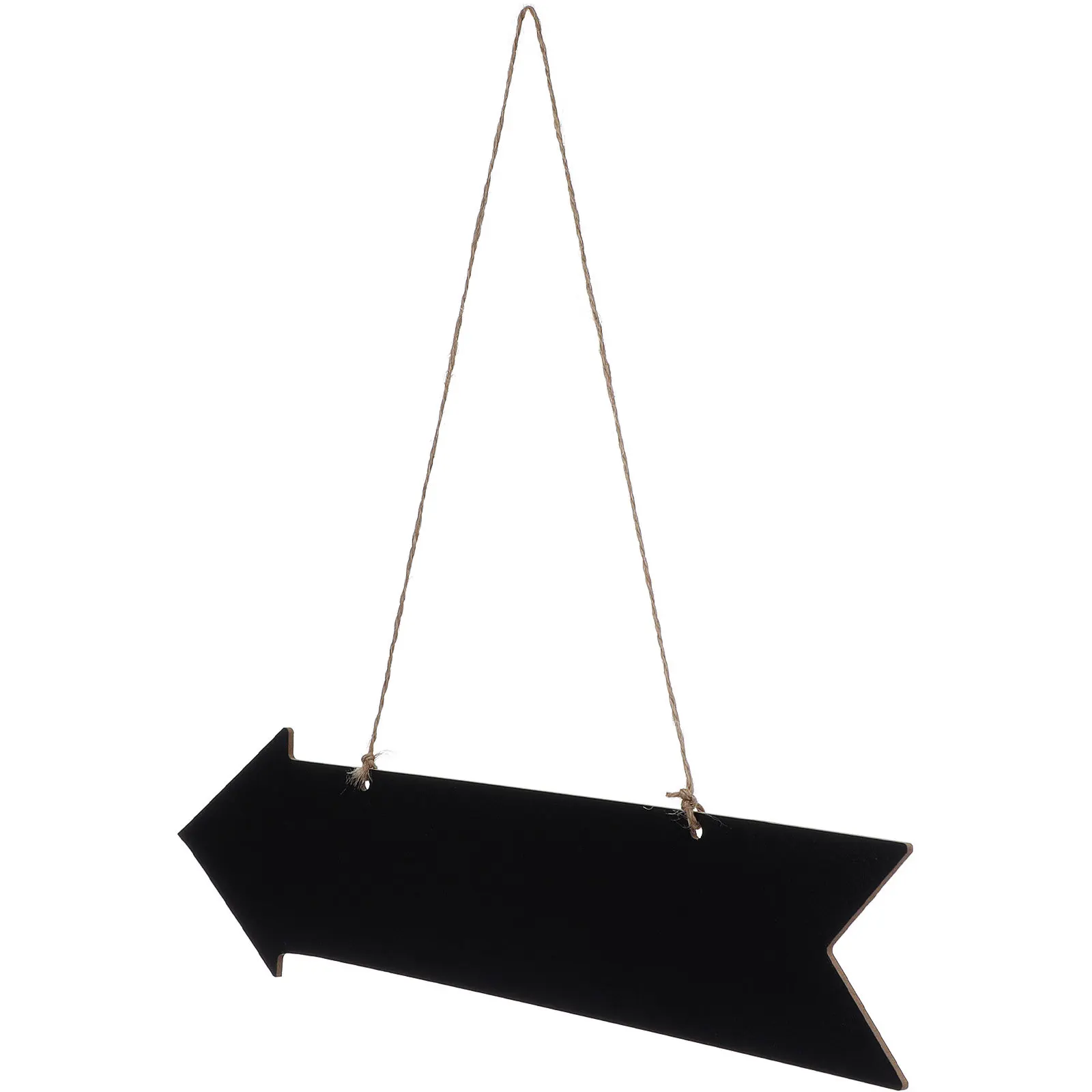 

Wooden Chalkboard Sign Retro Small Blackboard Hanging Arrow Plaque Craft Supplies Home Garden Wedding Cafe Bar
