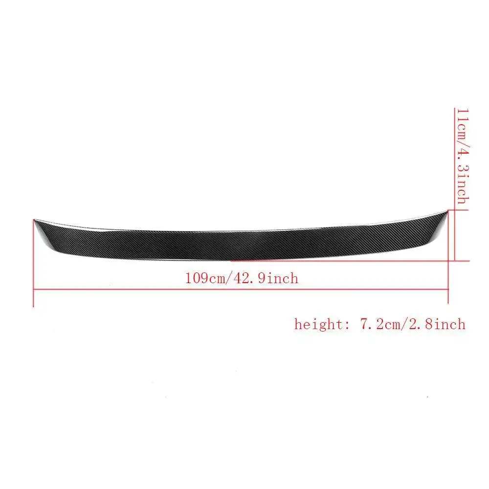 Roof Spoiler for INFINITI G37 Sedan 2010-2013 Carbon Roof Spoiler