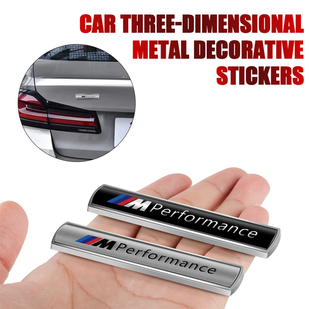 Metal Car Body Stickers Wheat Ears Styling Emblem Auto Decoration Accessories For BMW M Power Performance E90 E91 E92 E93 X1 X3