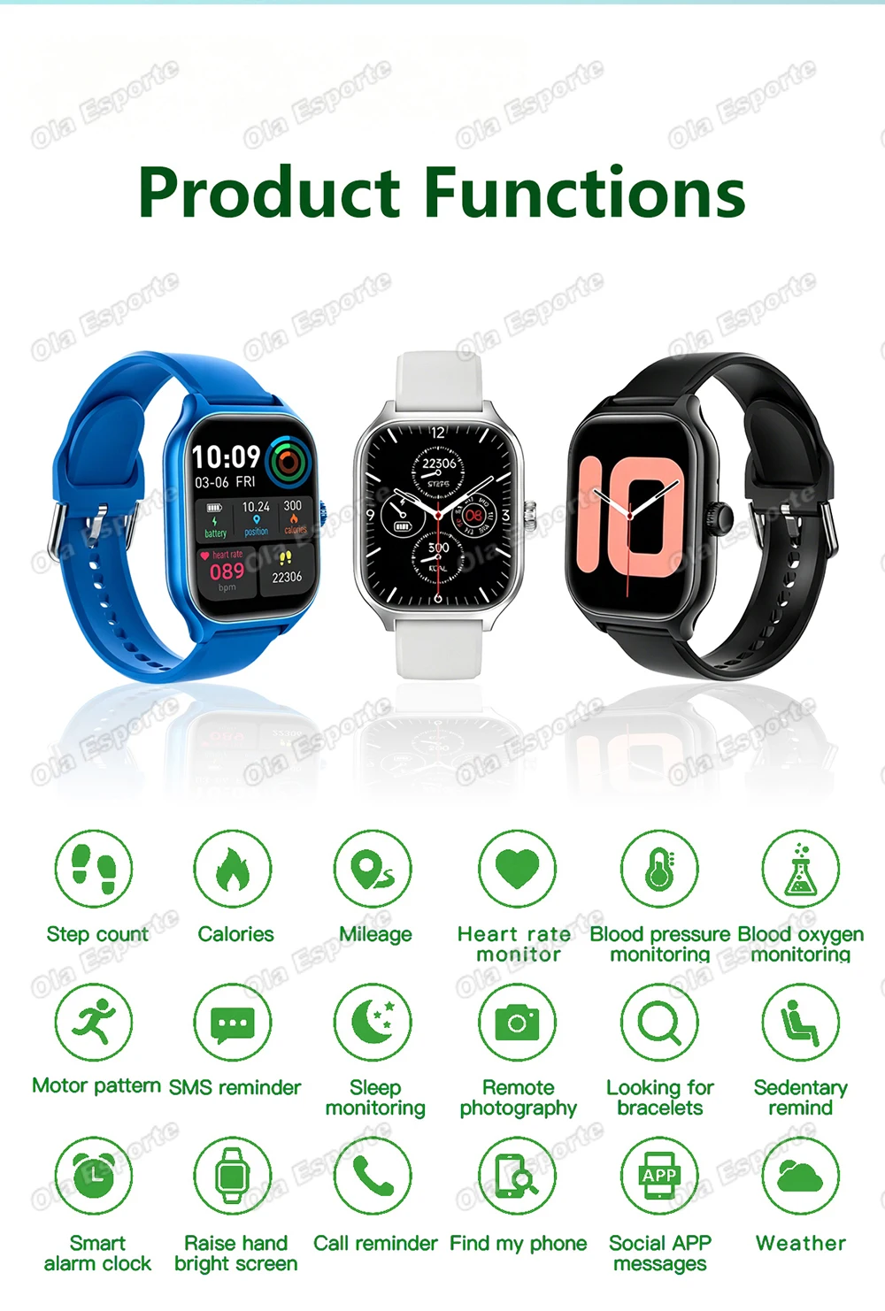 Smartwatch With Bluetooth Calling And Full Touch Display For Men_voghion.com