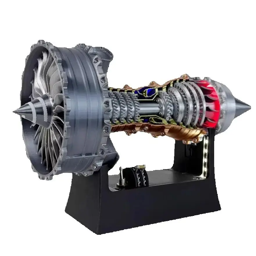 TR900 Turbofan Engine Model Gift PLA+ Material Configuration High-performance Motor Engine Model Ornament Toys