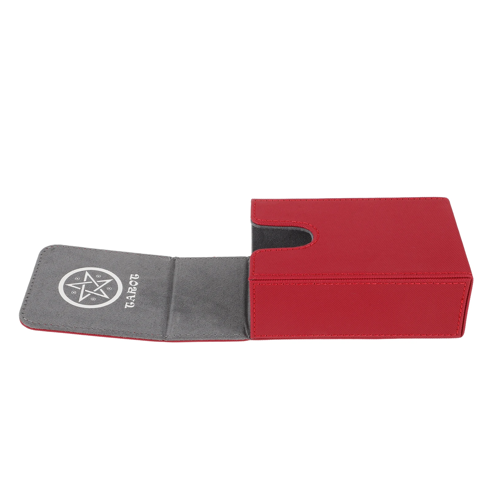

Tarot Card Storage Box Pu Magnetic Lid Portable Waterproof Case For Cards Games Makeup Postcards Change Storage