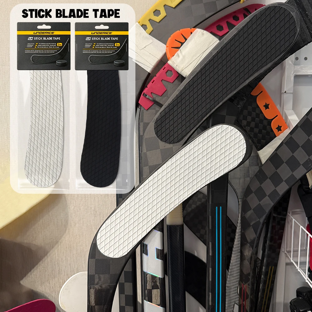 Eishockeyschläger-Klingenband, rutschfest, 2er-Pack, für besseren Halt und verbesserte Leistung, aus Silikonmaterial, wasserdicht, Eishockey-Zubehör. – Detail 12