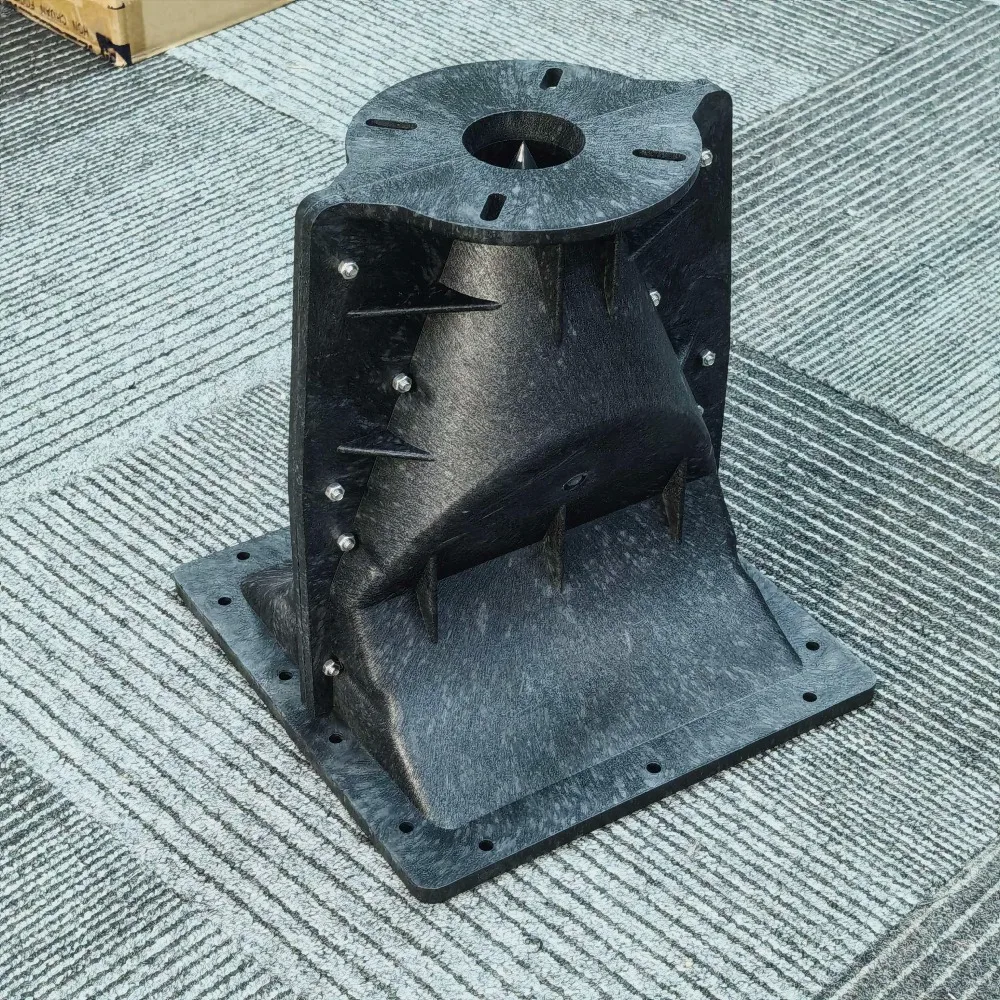 1,4"/2" Vierkant-Wellenleiterhorn 256x256x276mm 4-Bolzen-Montage Fiberglas für Line-Array HF-Kompressionstreiber-Ersatz – Detail 6