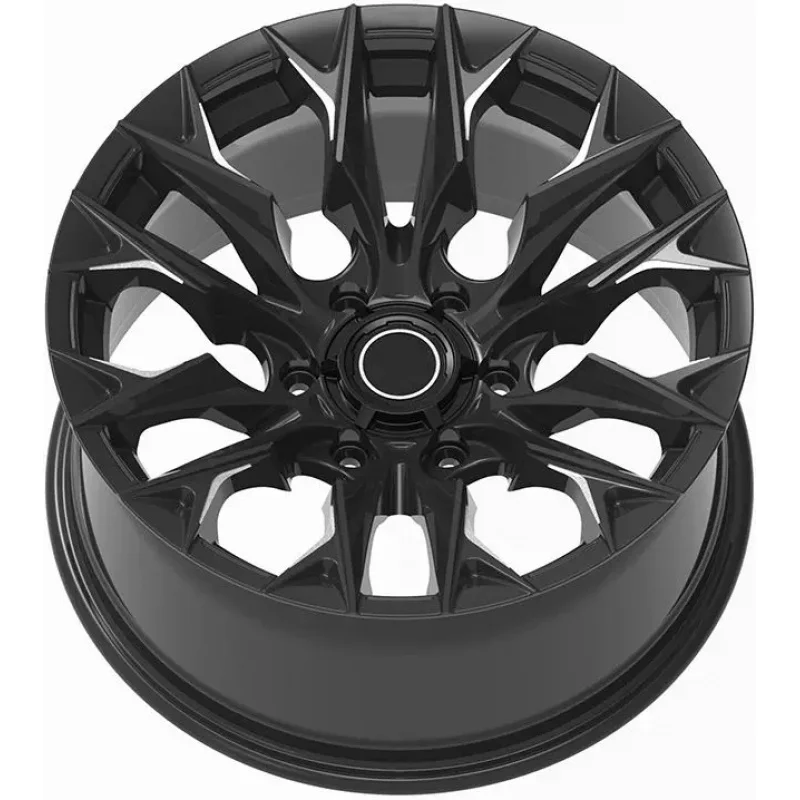 High Quality 17 18 Inch Corrosion Resistant Black Forged Aluminum Alloy Wheel Hubs 6x139.7 Universal Offroad Pickup SUV Modifica