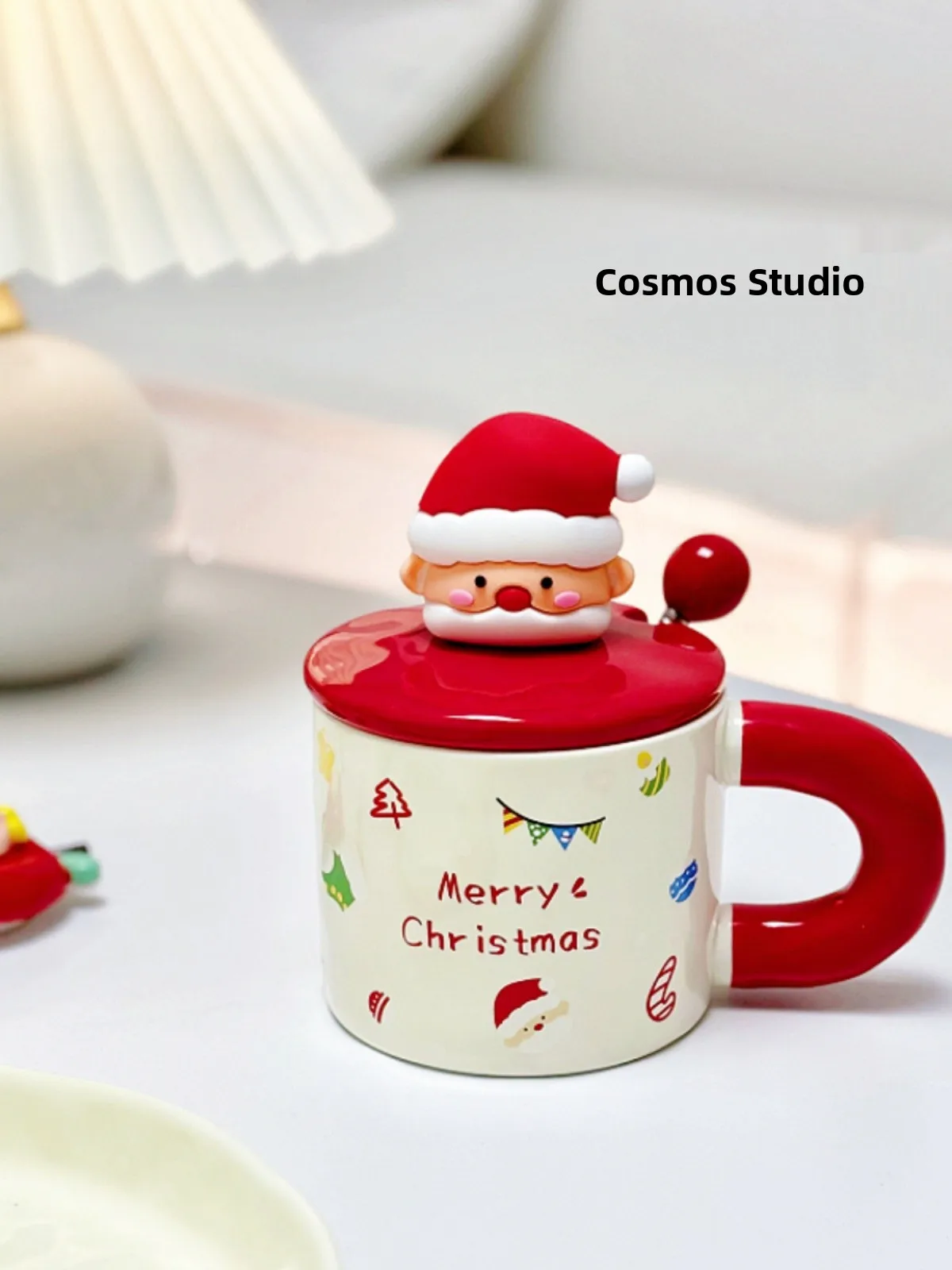 

Cute Cerc Cup with Lid And Spoon Cisas Gift Birthday Person Cisas Surrounding Lovely Water Cup Cosmo Brand