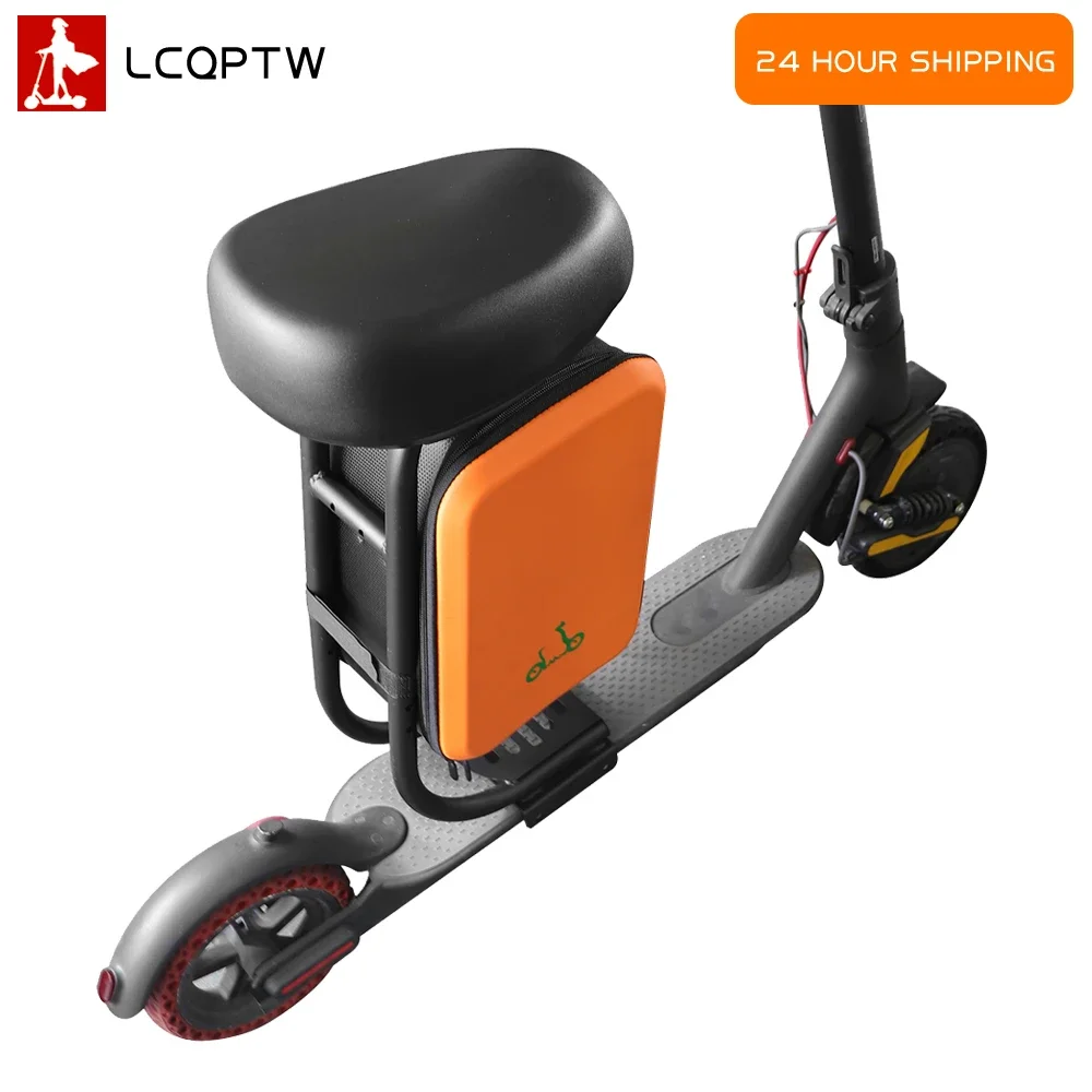 Comfortable Soft Seat With Bag For Xiaomi M365/Pro/1S Electric Scooter Multifunctional Seat Chair With Storage Case Parts