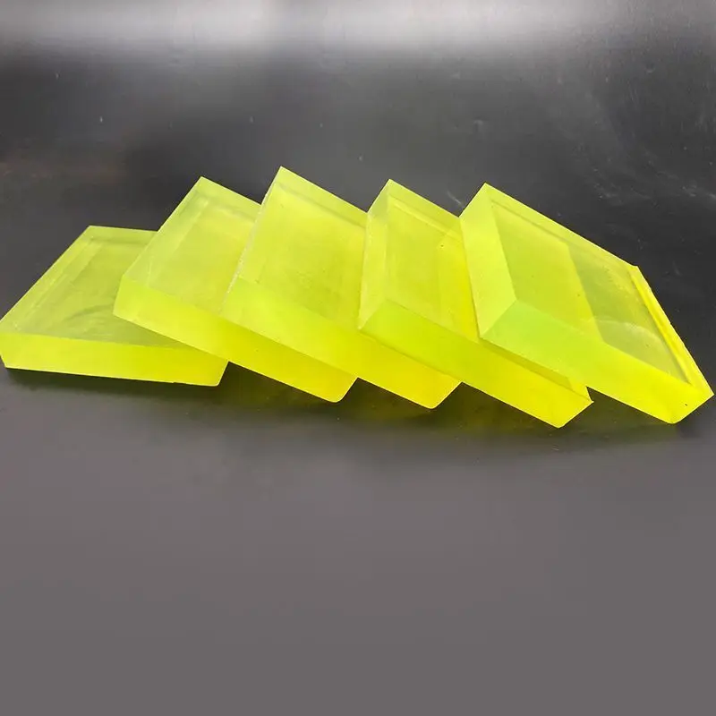 Polyurethane Square Plate Bar PU Plate Ox Rib Plate Uni-Plastic Rubber Plate Elastic Rubber Plate Damping Plate