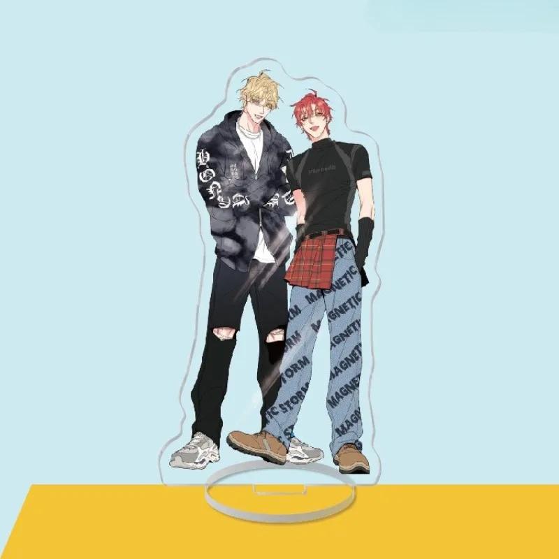 Sweet Comic Peripheral Acrylic Stand Plaque BL Anime Character Desktop Ornament Display Stand Decor Manhwa Fans Gift Keychain