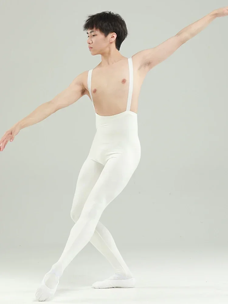 

Men Ballet Leotard Tight Bodysuit for Dancing Scoop Neck Skin-Tight Vest Male Gymnastics Ballet Leotard Dancewear