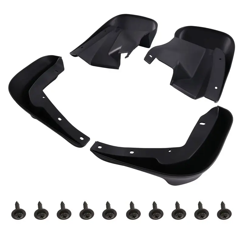 

A02Q-Front Rear Wheel Fender Kit- 4Pcs Car Mud Guards Protectors For Honda Civic 1992- 1994 Accessories