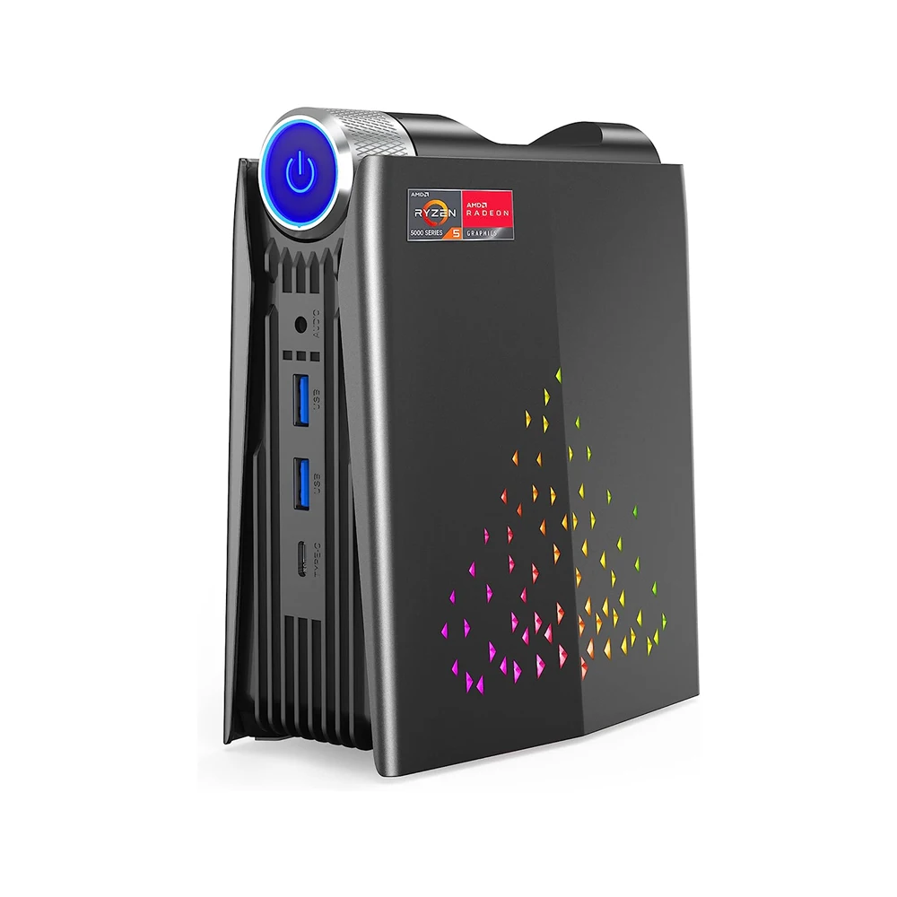 CLYTTE Dual DDR4  Core i5 12500H 12450H Mini Computer Host Support 2.5 SATA SSD WIFI6 BT5.2 AD15 Multi Function Mini PC