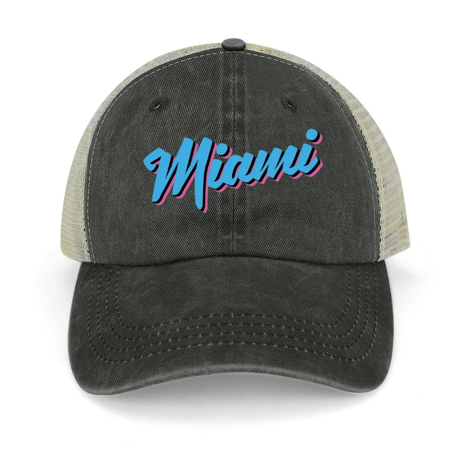 

Miami 80s Style Vice Shirt Baseball Cap hiking hat Hip Hop sun caps Military Cap Man Mens Hats Women's