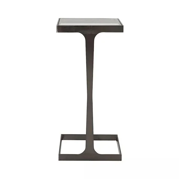 Simple industrial style coffee table Internet celebrity milk tea shop wrought iron small round table