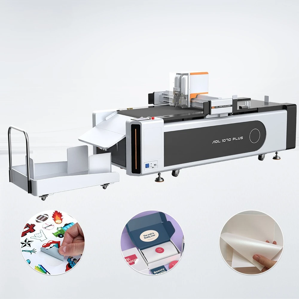 1070 digital cardboard cutter lettering machine sticker