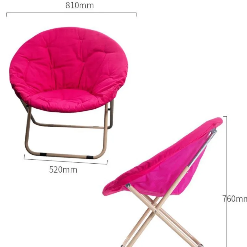 Large Adult Moon Chair Sun Lounger Lazy Chair Radar Chair Sofa Chair Outdoor Camping Chair Silla Plegable Con Respaldo News