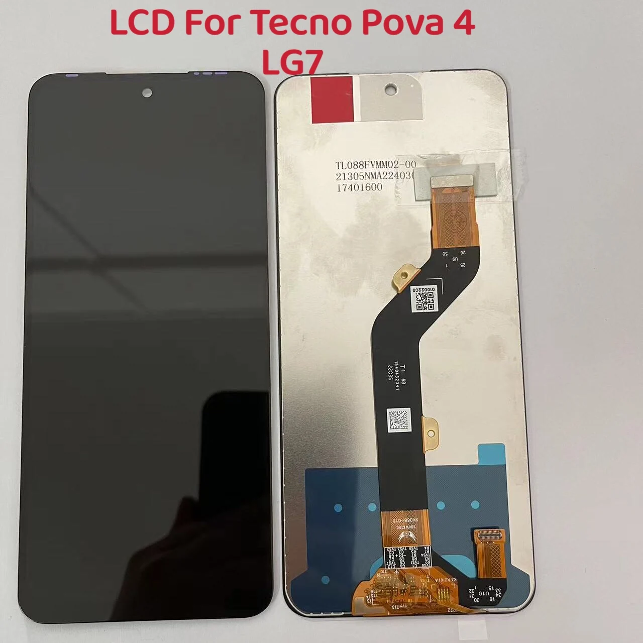 استبدال شاشة LCD بحجم 6.82 بوصة لـ Tecno Pova 4: تقييم شامل ودليل عملي للاستخدام