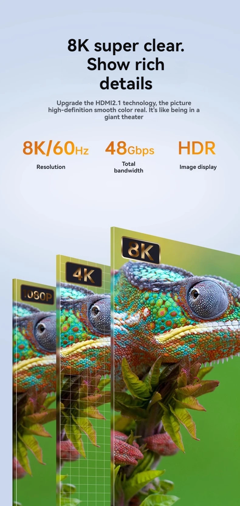 8k Hd Farbe HDMI-kompatibel Frühling Draht Ellenbogen Fotografie Austauschbare Objektiv Digital Kamera Stabilisator Astro Monitor 4k – Detail 8