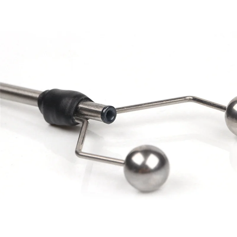 

2 шт., держатель шпульки с двойной головкой и бикерамическим наконечником для завязывания мушек для рыбалки