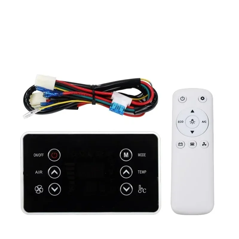 panel-de-control-colgante-para-aire-acondicionado-electrico-de-tiendas-de-comestibles-cosmos-evaporador-de-aire-acondicionado-automotriz-reequipamiento-manual-24v