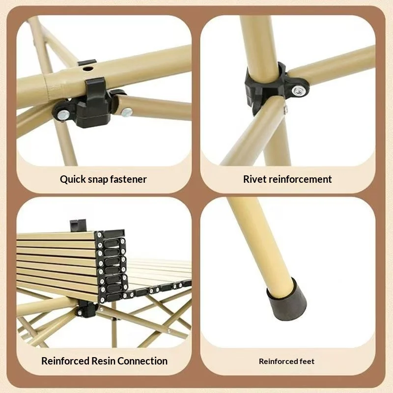 كرسي تخييم قابل للطي محمول خفيف الوزن في الهواء الطلق مقعد القمر قابل للطي طاولة تخييم مجموعة كراسي نزهة شواء الشاطئ المشي لمسافات طويلة التخييم
