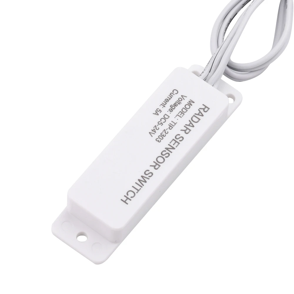 Imagem -05 - Interruptor do Sensor de Radar Microondas com Foto Grande Alcance Indução do Corpo Humano Interruptor de Luz de Armazém dc 524v 5a 5.8ghz