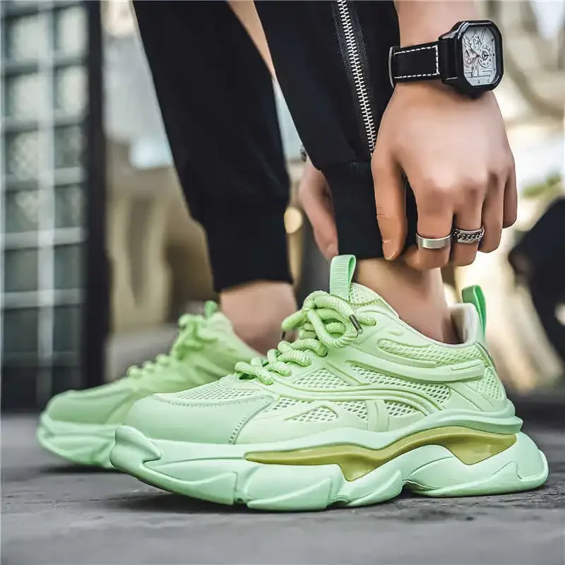 

Round Nose Round Toe Mountain Footwear Man Tennis Hiking Men Shoes Trekking Sneakers Sports Sneskers 2025summer Sneekers