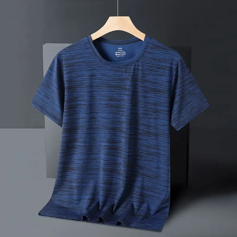 

T-shirt Summer Casual Sports Men's Short-sleeved Youth Sportswear Dad Clothes Tops