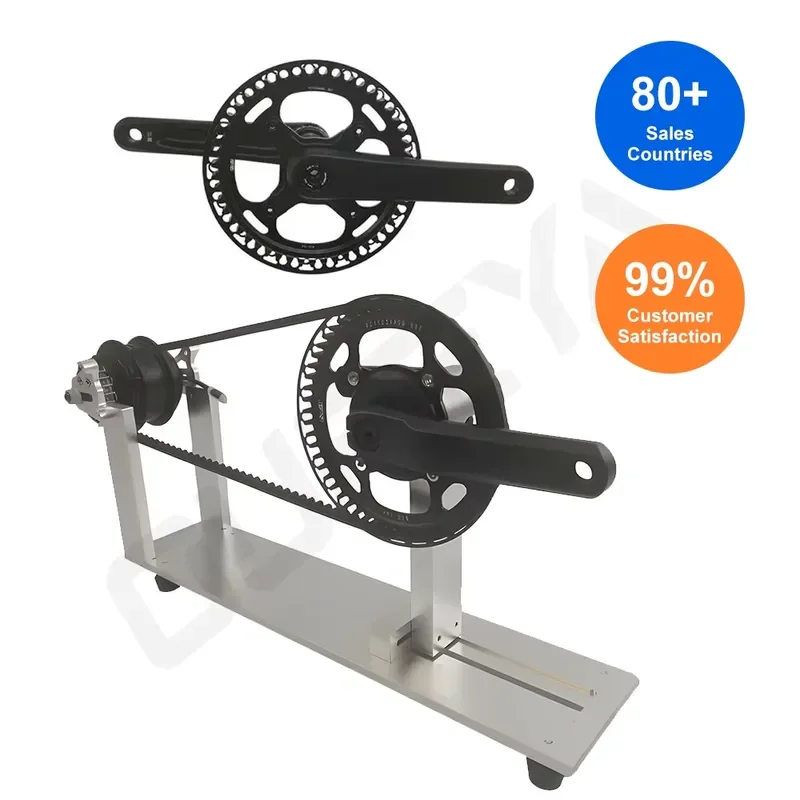 Belt Drive Bicycle Sprocket BCD 104mm Pulley Rubber Electric Bike Accessories Bele Drive System
