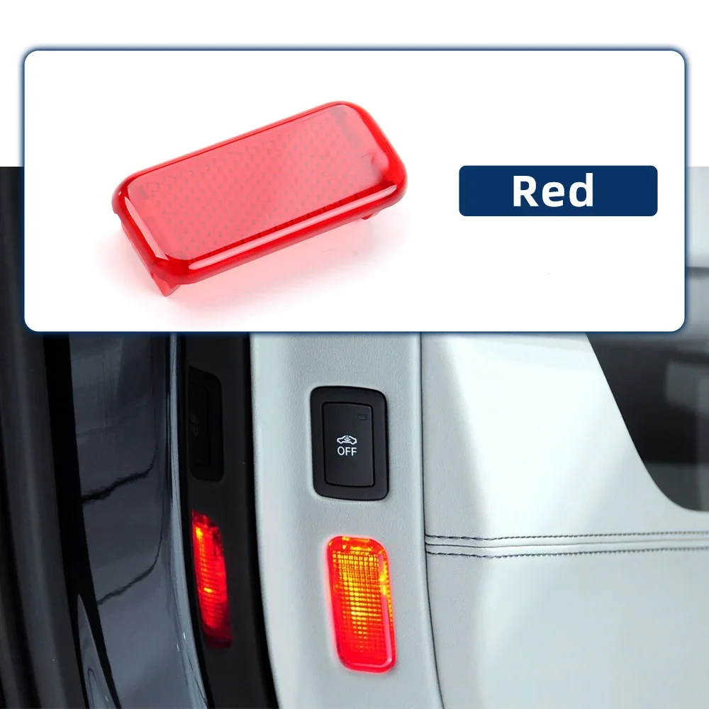 For Audi  Cars A6 A4 A3 Q7 Q5 Q4 Q3 Car Door Lamp Shade Door Lamp Light Warning Light Red Light  Door Signal Lamp 