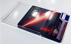 5 Steelbook Box Protectors For G2 Steelbooks  Protective Sleeves Cases Clear Slipcovers G2