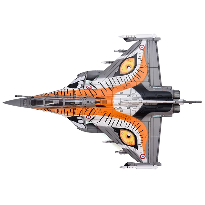 Model samolotu Francuski Rafale B Ozdoby symulacyjne Model samolotu 1:72 Kolekcja Pamiątkowa dekoracja zabawek