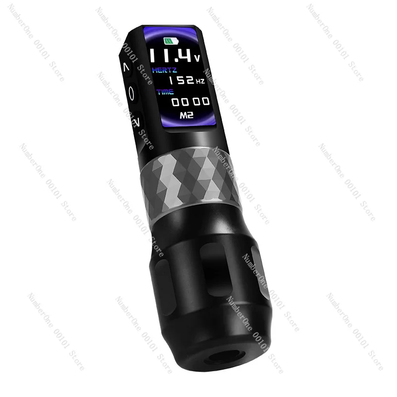 F6 Wireless Tattoo Machine Rechargeable Rotary Pen OLED Display 2 in 1 for Permanent Makeup