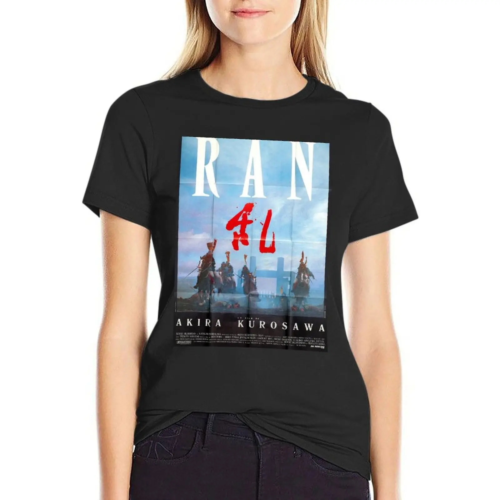 

RAN Poster T-Shirt cute clothes plus size tops Women's t-shirt