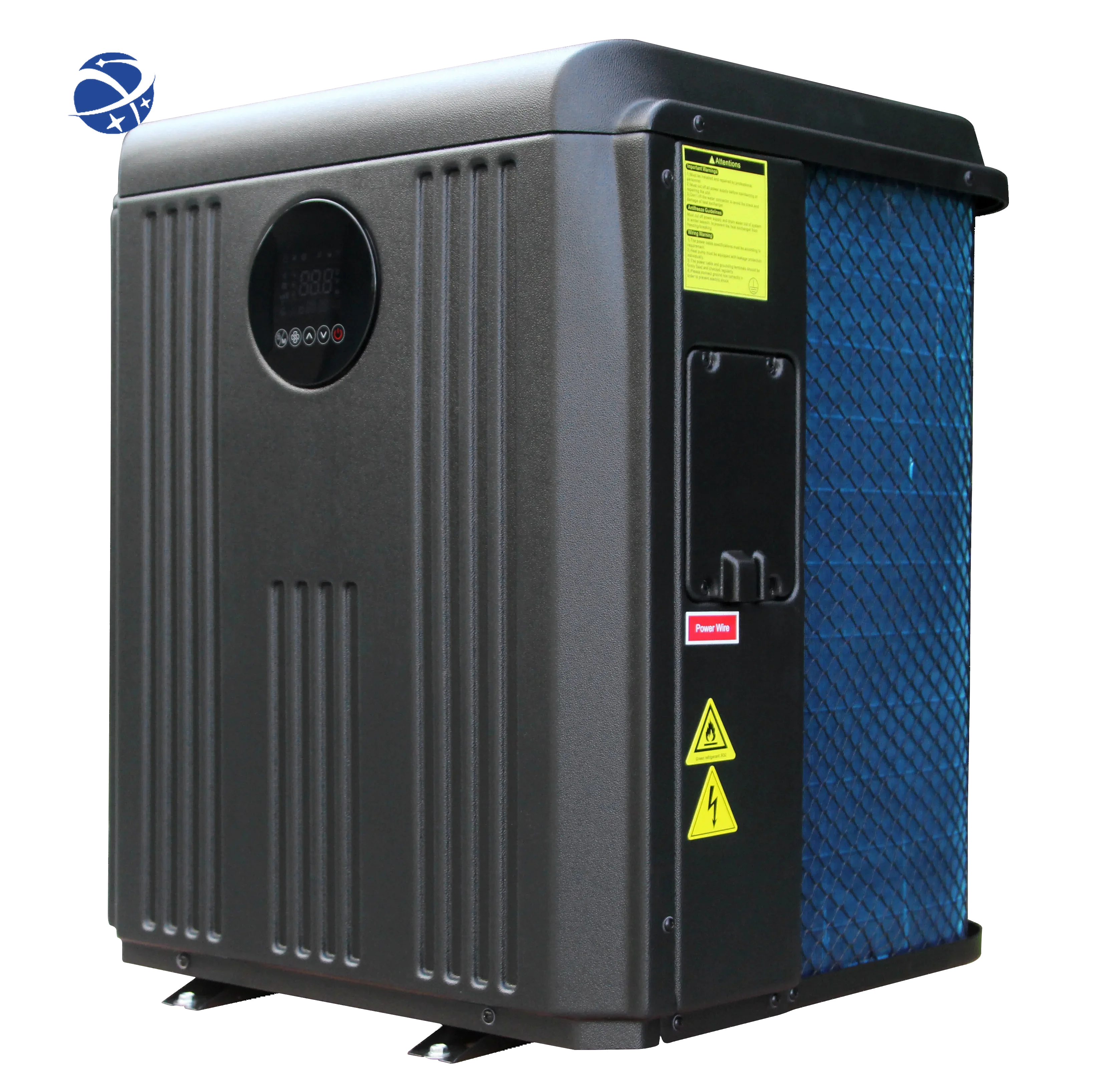 

Swimming pool heat pump factory R32 inverter air to water heat pump WIFI APP Pool Water Heater Heating System Pompy Ciepla OEM