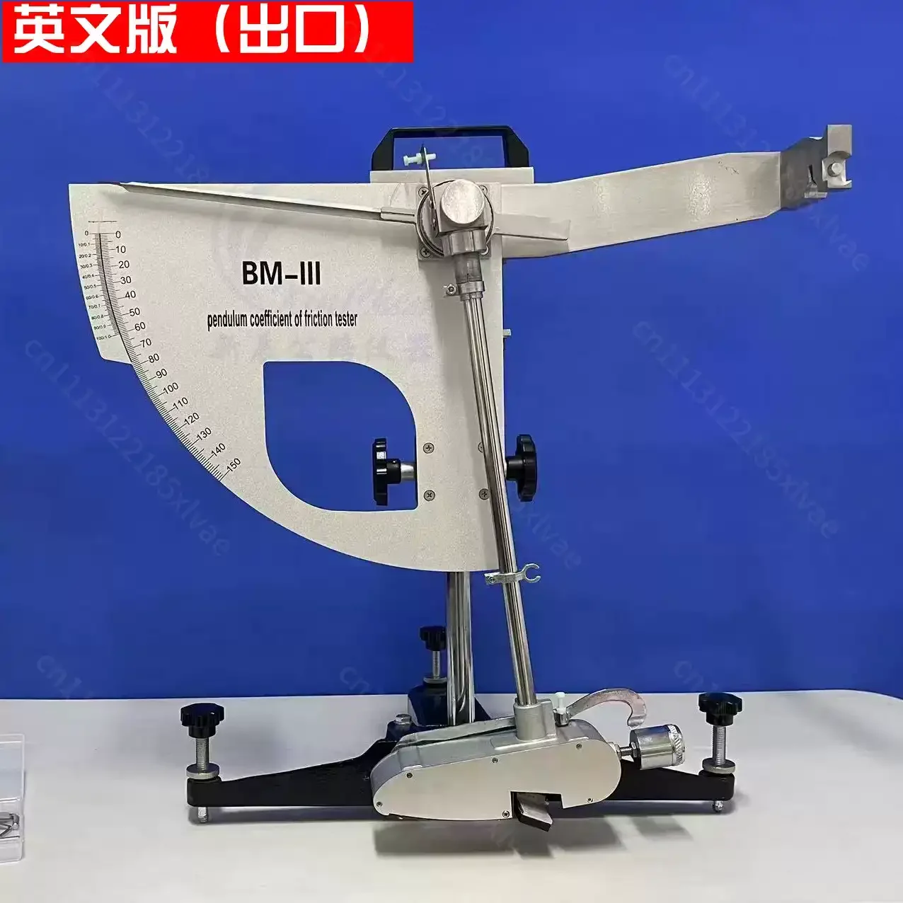 Pendulum Skid Resistance Tester, Friction Coefficient Testing Machine for Road Surface Anti‑Slip Performance Laboratory Test