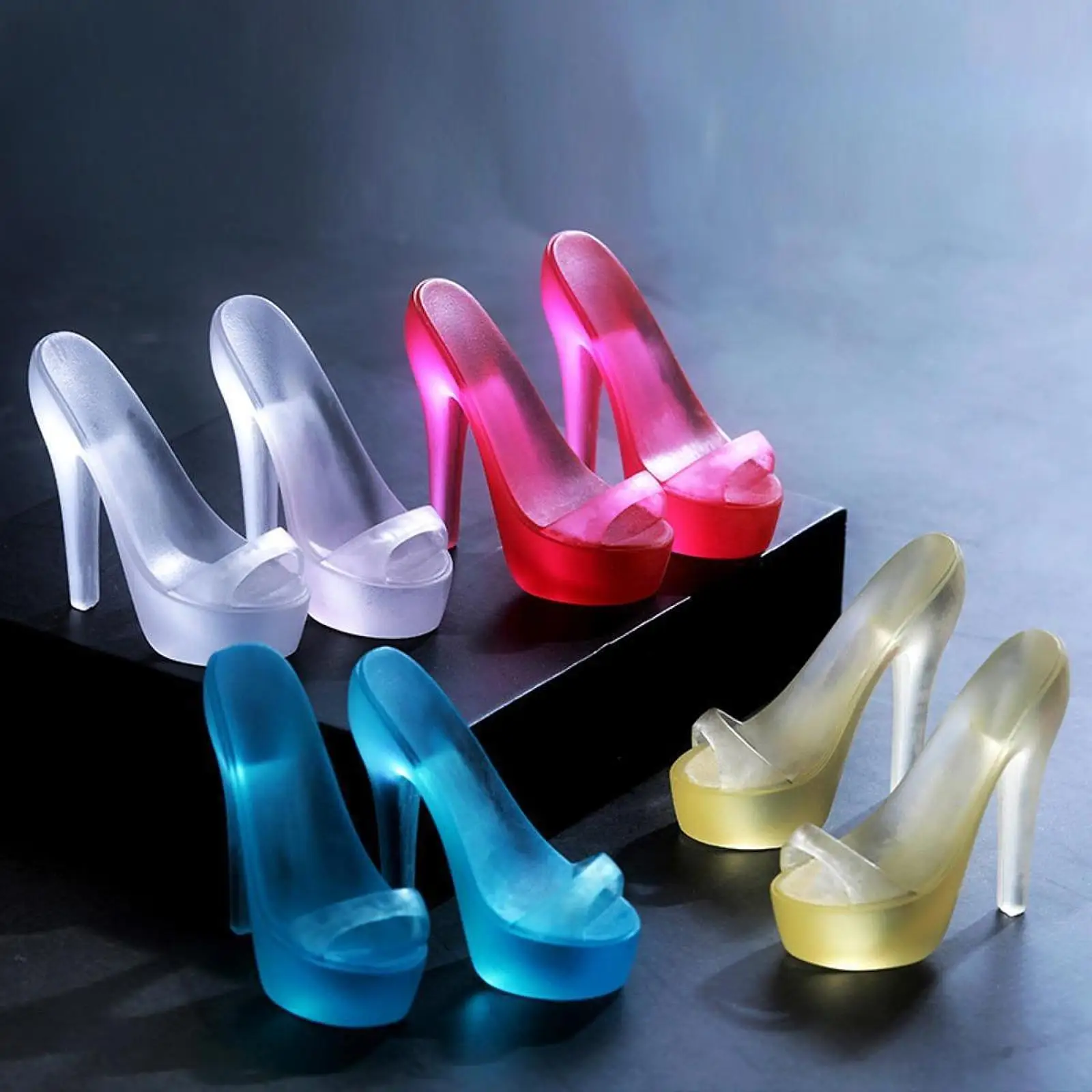 1/4 Dolls Shoes Women Footwear Miniature Collection Elegant BJD Doll High Heels