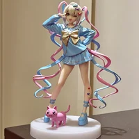 Anime Figure Original Art Needy Girl Overdose Super Cute Ame‑chan 2D Style Desktop Ornament Model Girl Birthday Gift 5