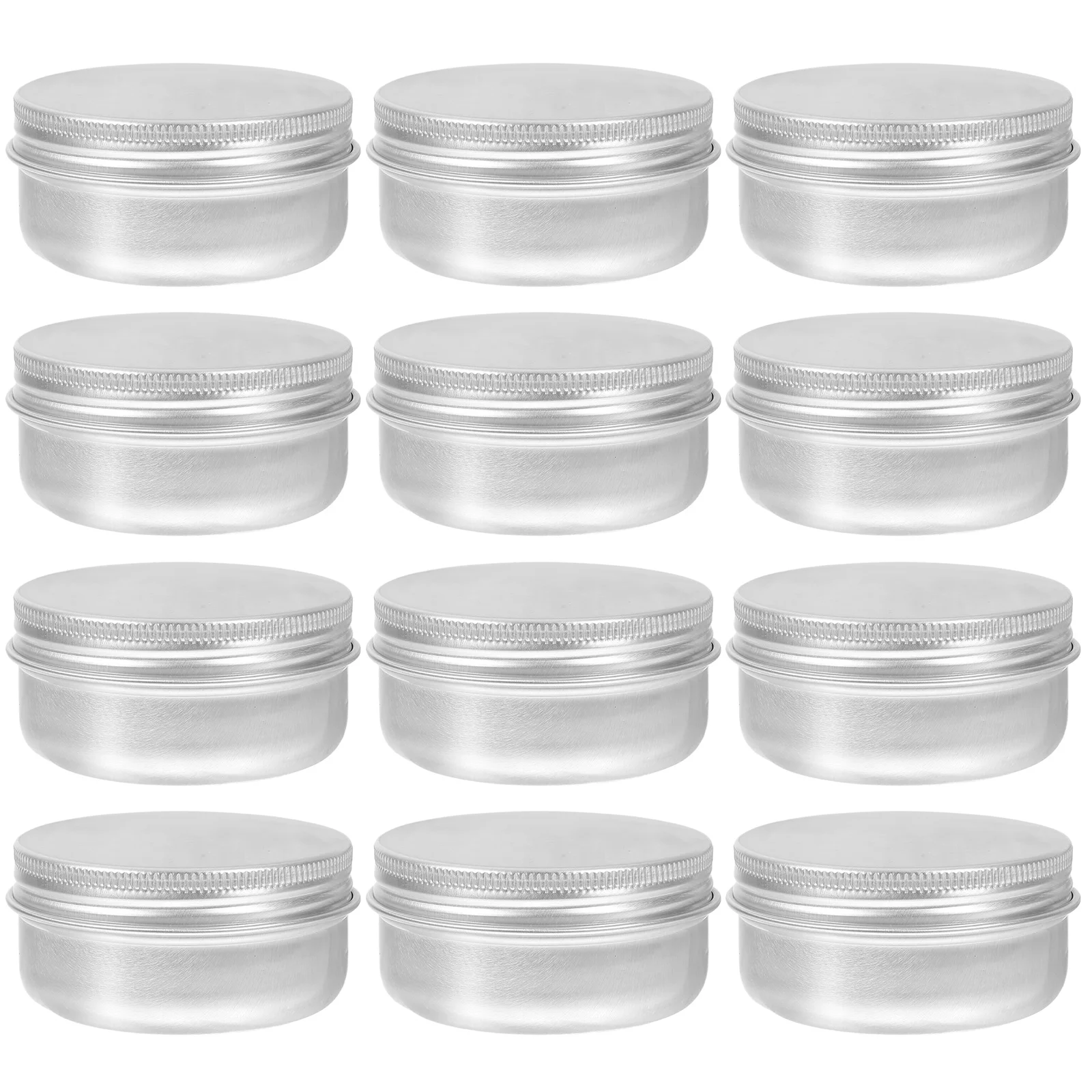 

18 Pcs Metal Can Sample Jars Aluminum Candies Storage Cans Tin with Lids