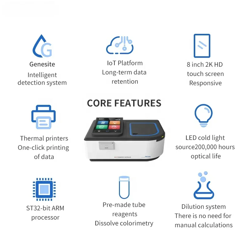 Multi Parameters Water Quality Analyzer Water Quality Test Benchtop Water Quality Testers Analyzers