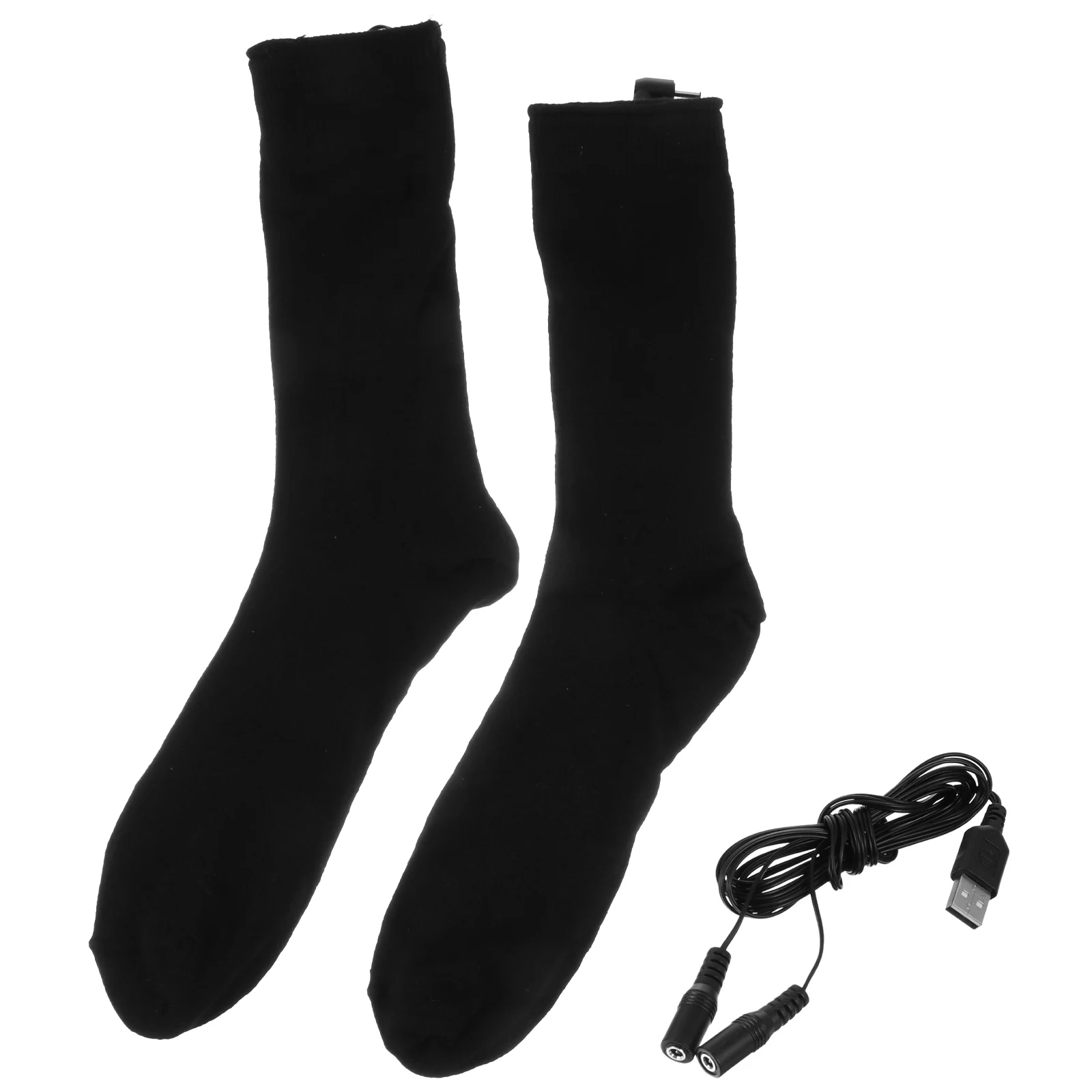 

Heated Socks Cotton Heated Stocking Intelligent Temperature Control Winter Cycling Sock For Winter Camping Sports Wear