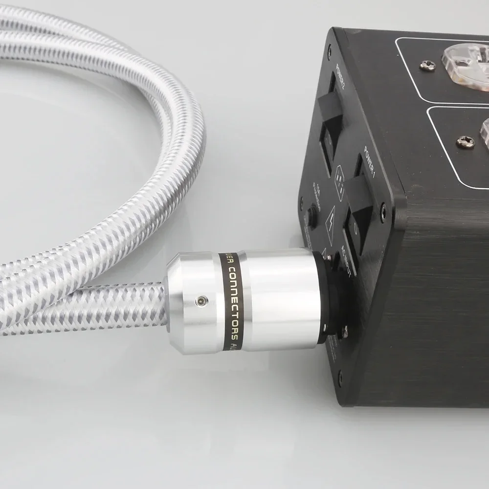 

Audiocrast P114 OFC HiFi шнур питания Высококачественный кабель питания «папа-мама» с вилкой США/ЕС/Австралии для усилителя сабвуфера DV/AV Audio E